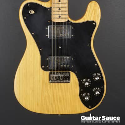 Fender Telecaster Deluxe Natural Blonde 1976 Original Vintage (Cod.1429VG) image 2