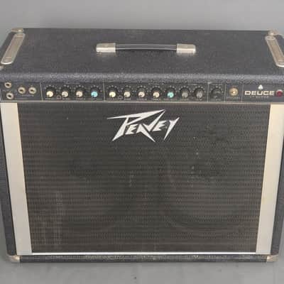 Peavey Deuce VT Series 240T 120-Watt 2x12" Guitar Combo 1980s - Black image 3
