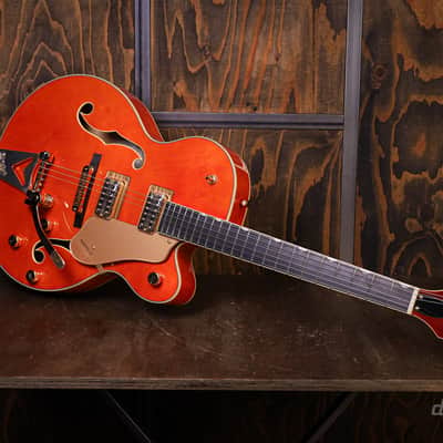 Gretsch Synchromatic Nashville Hollow Body Single-Cut with Bigsby Orange Stain Bild 12