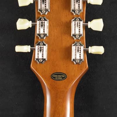 Epiphone Les Paul Standard 50s Plain Top Goldtop w/Gig Bag image 6