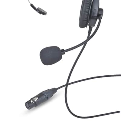 Clear-Com CC-28-X4 Light weight single-ear Intercom Headset, XLR (F) 4-Pin image 2