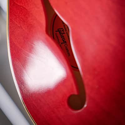 Gibson Custom Shop Murphy Lab Back To The Future '55 ES-345 "Reissue" Light Aged 2025 - Cherry Red image 7