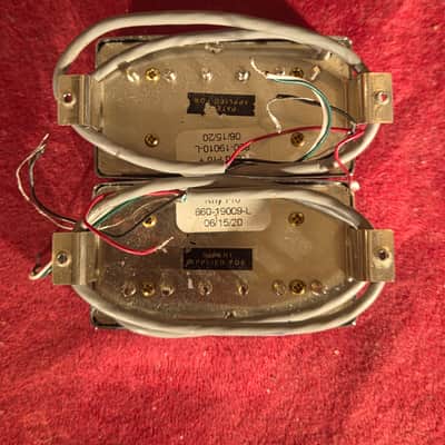 Gibson Rhythm Pro/Lead Pro+ Humbucker Matched Set Chrome image 3