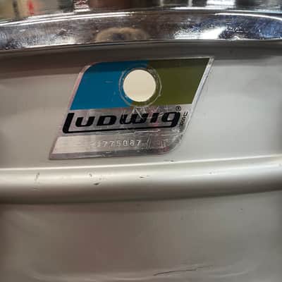 LUDWIG LM404 14X5 1970s ACROLITE SNARE DRUM - USED image 7