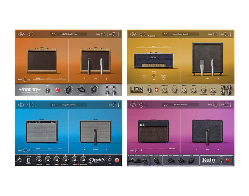 Universal Audio Guitar Amp Bundle Mk2 image 1