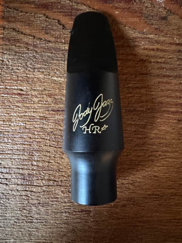 JodyJazz HR* Series Tenor Sax Mouthpiece - 7* (.105 Tip) 2010s - Black image 1