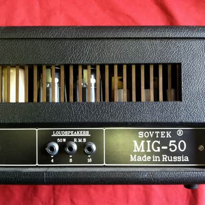 Sovtek Mig-50 50 watt guitar amplifier head image 12