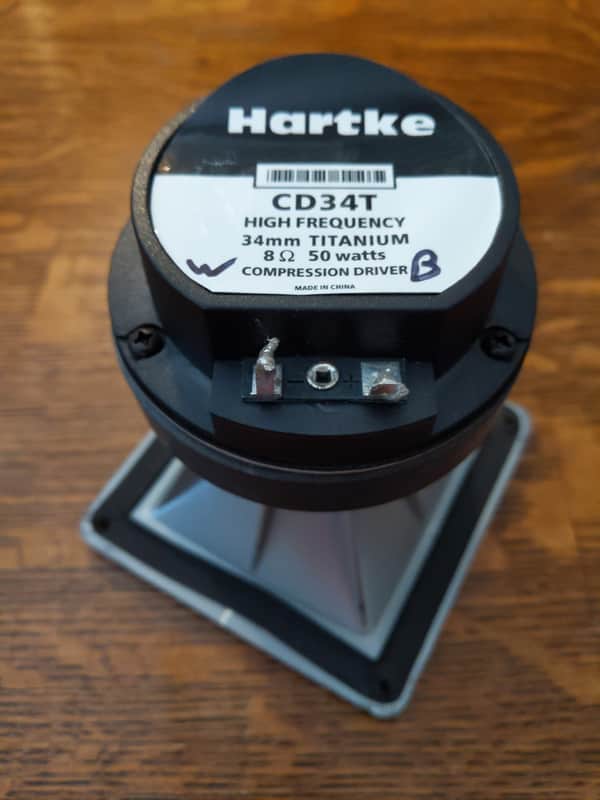 Hartke CD34T Horn Tweeter High Frequency Compression Driver image 1