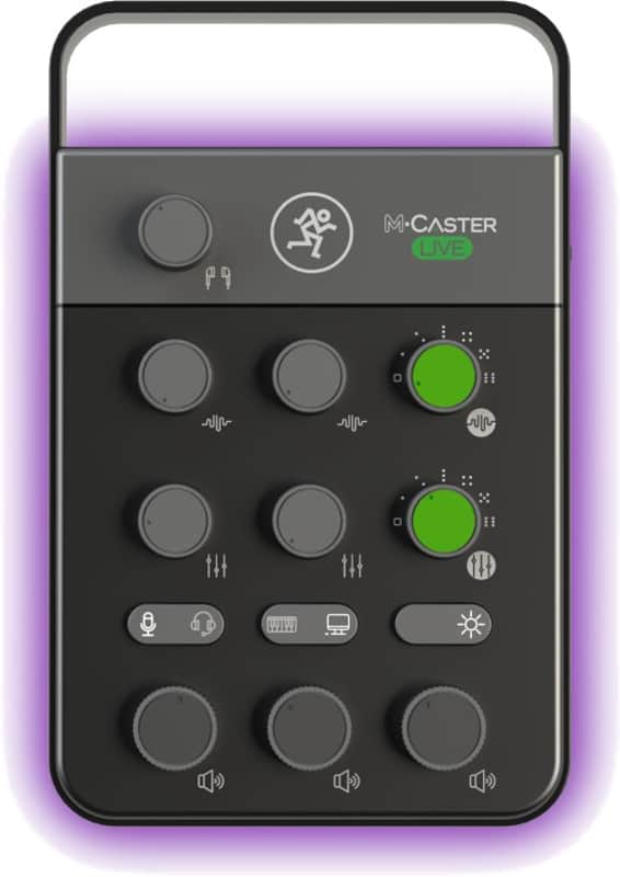 Mackie M-Caster Live Portable Live Streaming Mixer 2022 - Present - Black image 1