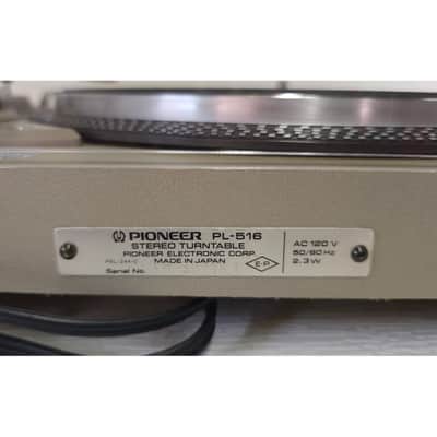 Pioneer PL-516 Auto Return Turntable image 8