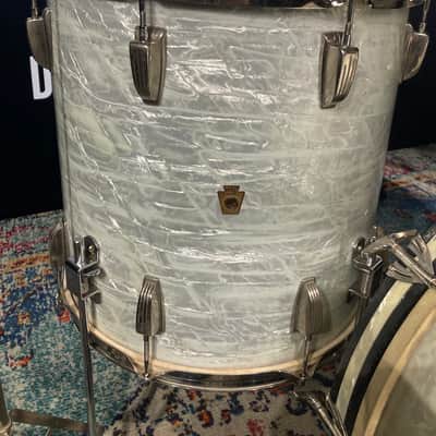 WFL - 1950s Buddy Rich, Super Classic 4-Piece Drum Set, Complete! 22", 16", 13", 5.5x14", WMP w/All Nickel Hardware and Stands. Immaculate! image 14