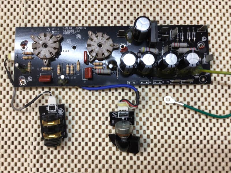 Epiphone valve jr circuit board imagen 1
