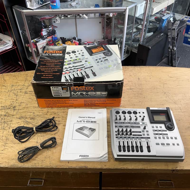 Used Fostex MR-8HD Digital Multitrack Recorder with Original Box and Manual for Parts or Repair image 1