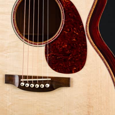 Bourgeois 000 Cutaway Large Soundhole Custom Cocobolo and Bearclaw Adirondack Spruce NEW image 9