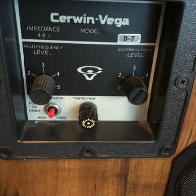 Cerwin Vega D7 80’s Wood image 10