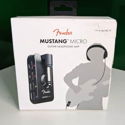 Fender Mustang Micro Personal Guitar Amplifier 2021 - Present - Black image 1