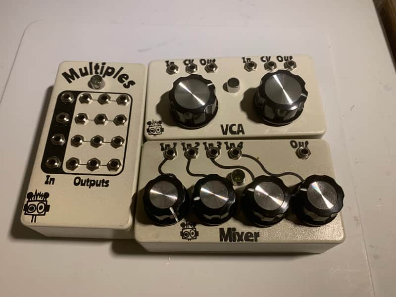 Hungry Robot Lot Of Eurorack Modules - Dual VCA, Mixer, and Multiples image 1
