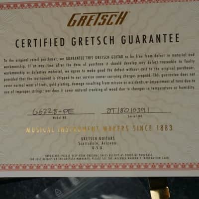 Gretsch G6228 Players Edition Jet BT with V-Stoptail - Dark Cherry Metallic image 19