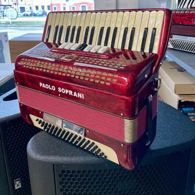 Paolo Soprani 80 BASSI ROSSA + CUSTODIA image 3