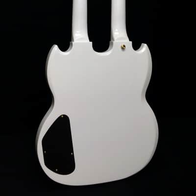 Epiphone G-1275 SG Double Neck 6/12-String Electric Guitar - Alpine White - MIK image 5