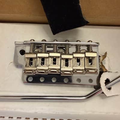 Fender Pure Vintage “PAT.PEND” Bridge Assembly - Chrome image 3