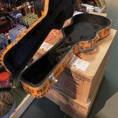 TAPED TO THE MAX!! Hard case for Concert Style Acoustic Guitar image 3