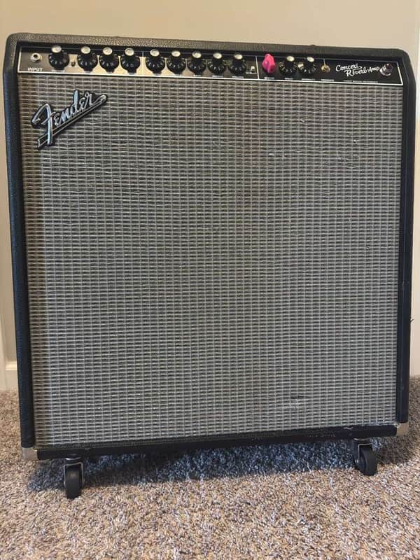 Fender Concert Reverb-Amp 2-Channel 50-Watt 4x10" Guitar Combo image 1