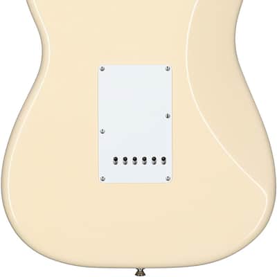 Fender Vintera III Late 60s Stratocaster Electric Guitar, Olympic White image 3