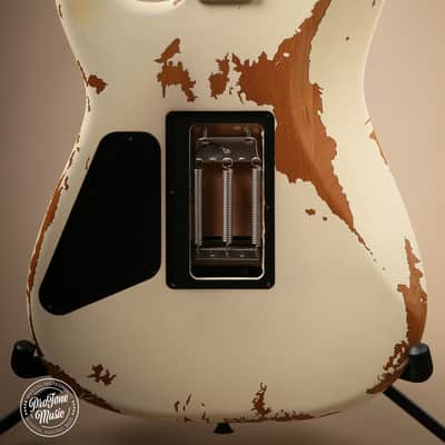 Charvel Pro Mod Relic San Dimas HH Floyd Weathered White image 11