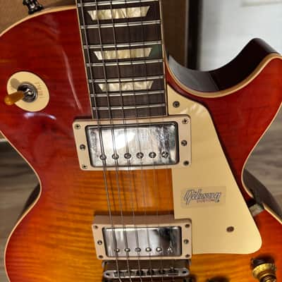 Gibson Custom Shop 60th Anniversary '59 Les Paul Standard Reissue with Indian Rosewood Fretboard 2019 - Sunrise Teaburst VOS *upgraded pickups image 7