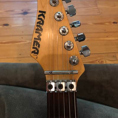 Left Handed Lefty Kramer EE Pro 1 Elliot Easton 1987 Sea Foam Green image 3