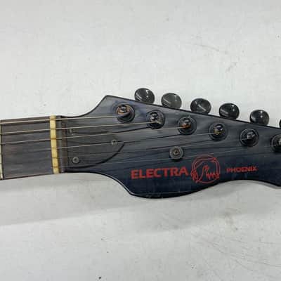 Electra Westone X185 Phoenix Red 1984 Electric Guitar signed by Keb' Mo' House of Blues as-is image 3