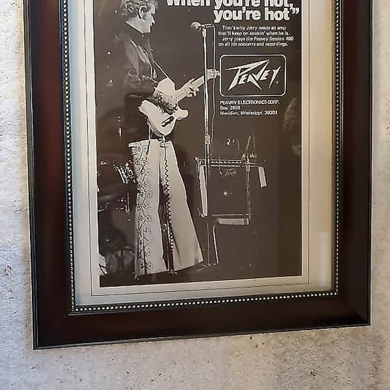 1975 Peavey Jerry Reed B & W