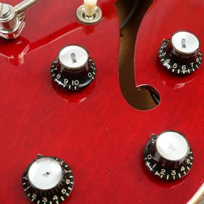 1964 Gibson ES-335 TDC Maestro, Cherry image 9