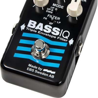 EBS Blue Label Bass IQ Analog Triple Envelope Filter Pedal image 2