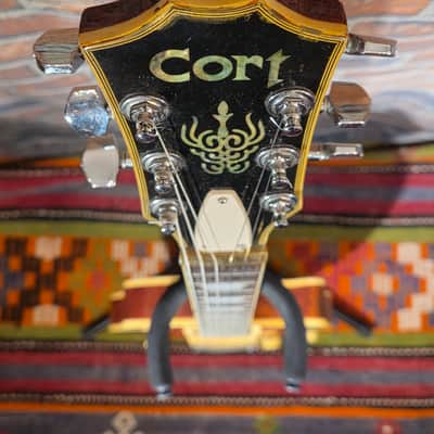 Cort LP-Style Electric Guitar Cherry Sunburst image 3