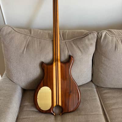 Alembic 20th Anniversary AM 4 string Bass guitar Omega Burl Walnut image 2