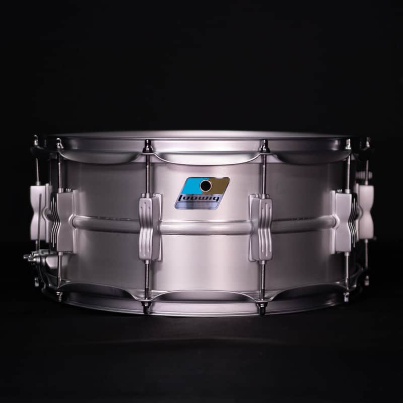 Ludwig 14"  x 6.5" Limited Acrolite Satin Chrome Snare Drum image 1