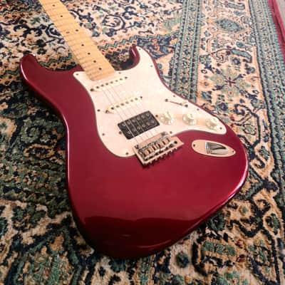 Fender American Standard Stratocaster with Maple Fretboard 2011 Candy Cola USA image 2
