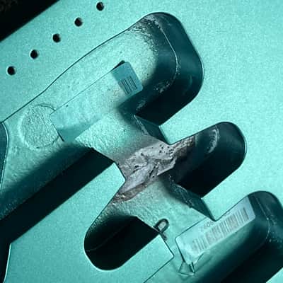 Fender American Pro Classic Stratocaster guitar body Alder Faded Sherwood Green image 3
