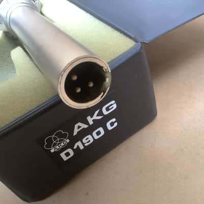 AKG AKG D 190 C Vintage made in Austria including original case / XLR plug image 4