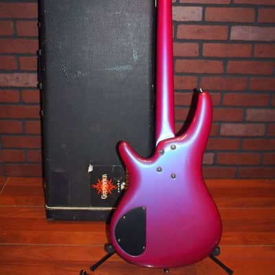 Nice Ibanez Japan 1990 SR 1000 Bass Guitar w/ Hardshell PN FInish Rare! image 5
