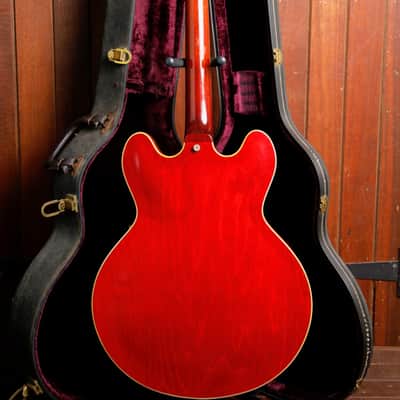 Gibson ES-355 Vintage 1968 Stereo Semi-Hollow Cherry Electric Guitar Pre-Owned image 18