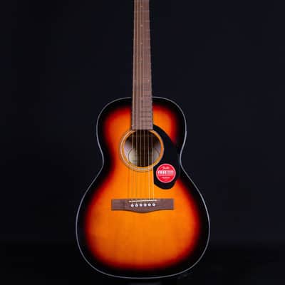 Fender CP-60S Parlor, Walnut FB, Sunburst image 5