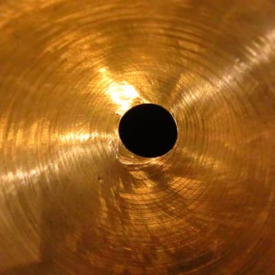 Zildjian 1959-66' K Zildjian Istanbul 14" HiHats Cymbal Intermediate Stamp 789g/907g image 4