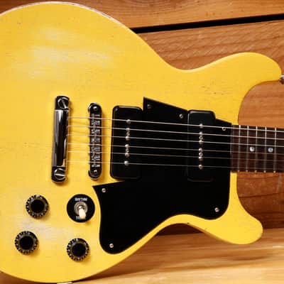 Gibson Les Paul Faded Double Cutaway 2003 DC Cut Faded TV Yellow  93508 image 3