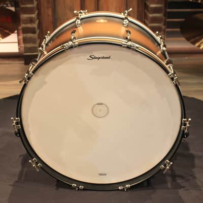 Slingerland Radio King 3-pcs Black and Gold Lacquer Drum Set (22-13-16) - Used! image 8