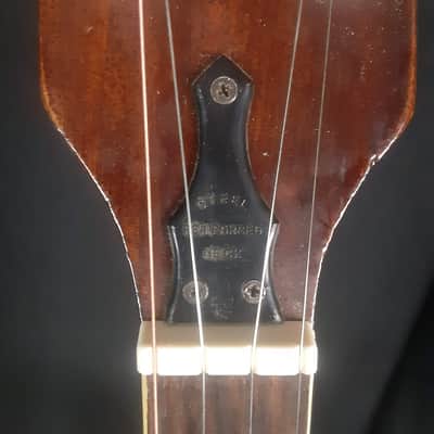 1970s Unbranded 5-String Banjo Made in Japan with Gig Bag image 17