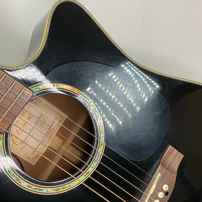 Takamine G Series EG531SC Acoustic Electric Guitar Black Road Runner Gig Bag image 14