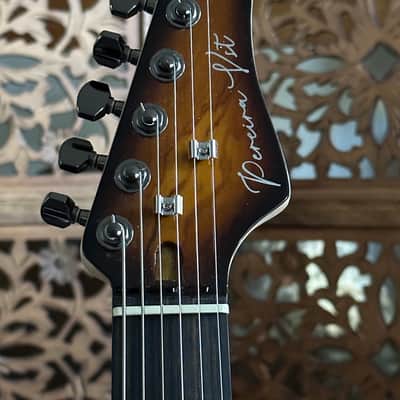 Exquisite Pereira Custom Tobacco Burst Olive Top VST image 20